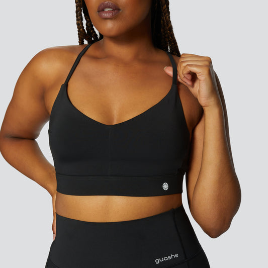 Soul Sustainable Sports Bra - Black
