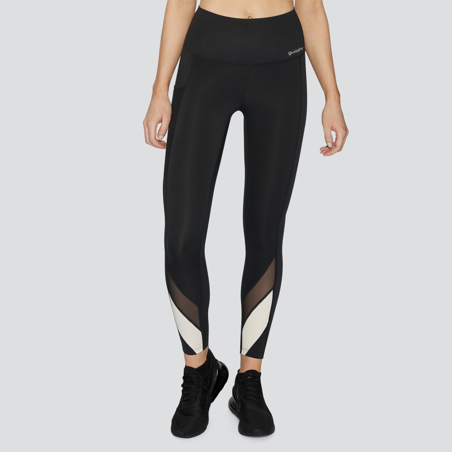 Allyou Sustainable Leggings - Black/Angel Wings