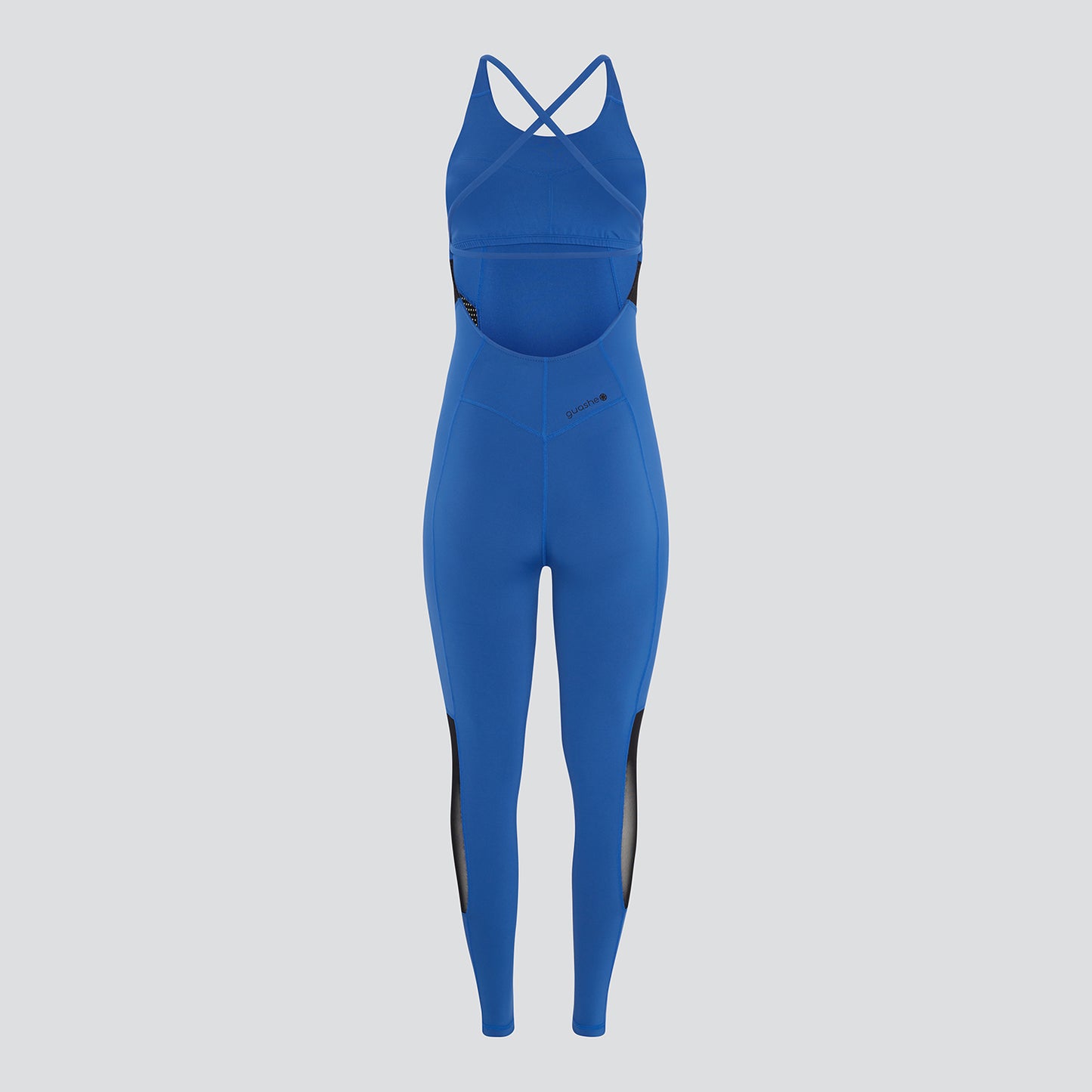 Sustainable Long Unitard with mesh