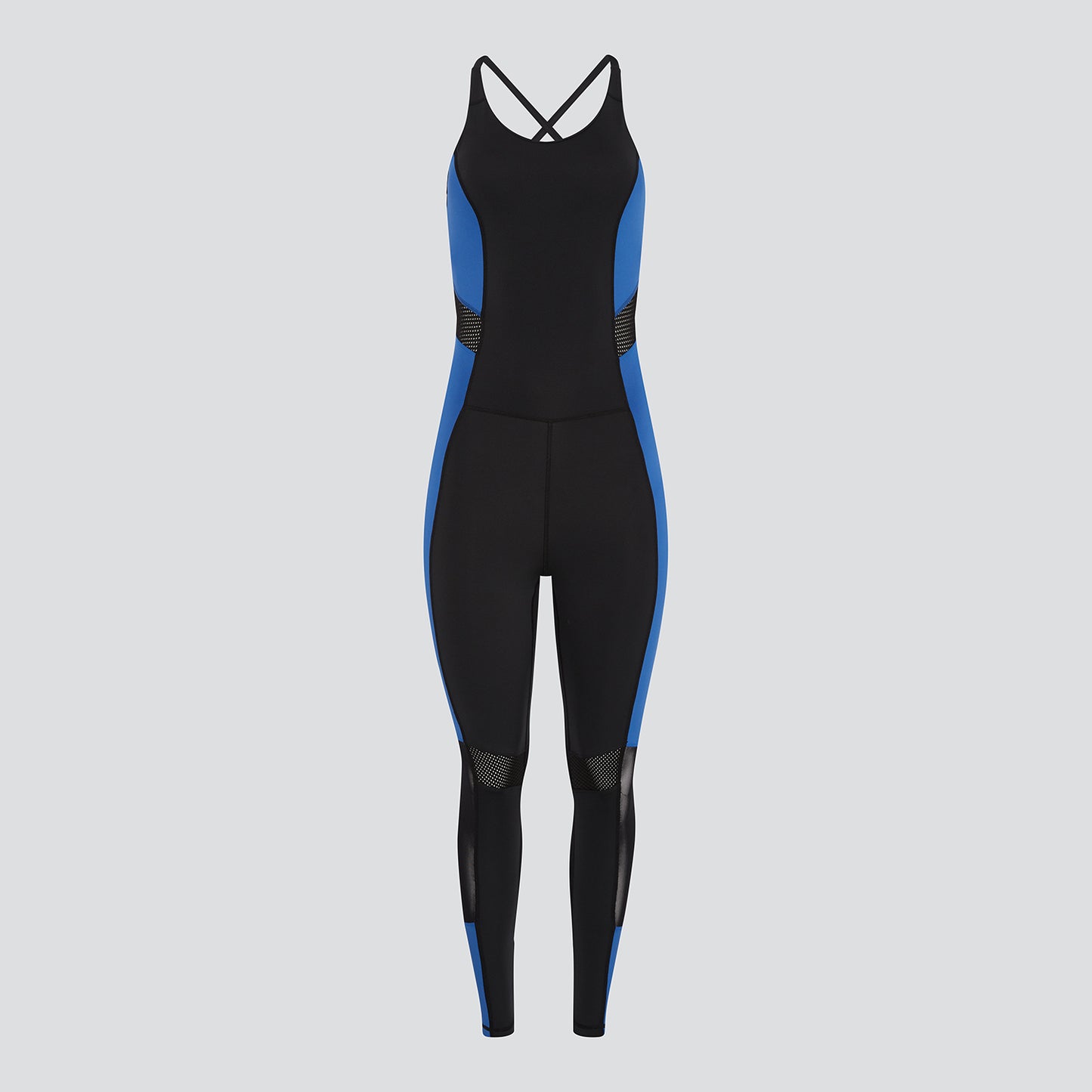 Sustainable Long Unitard with mesh