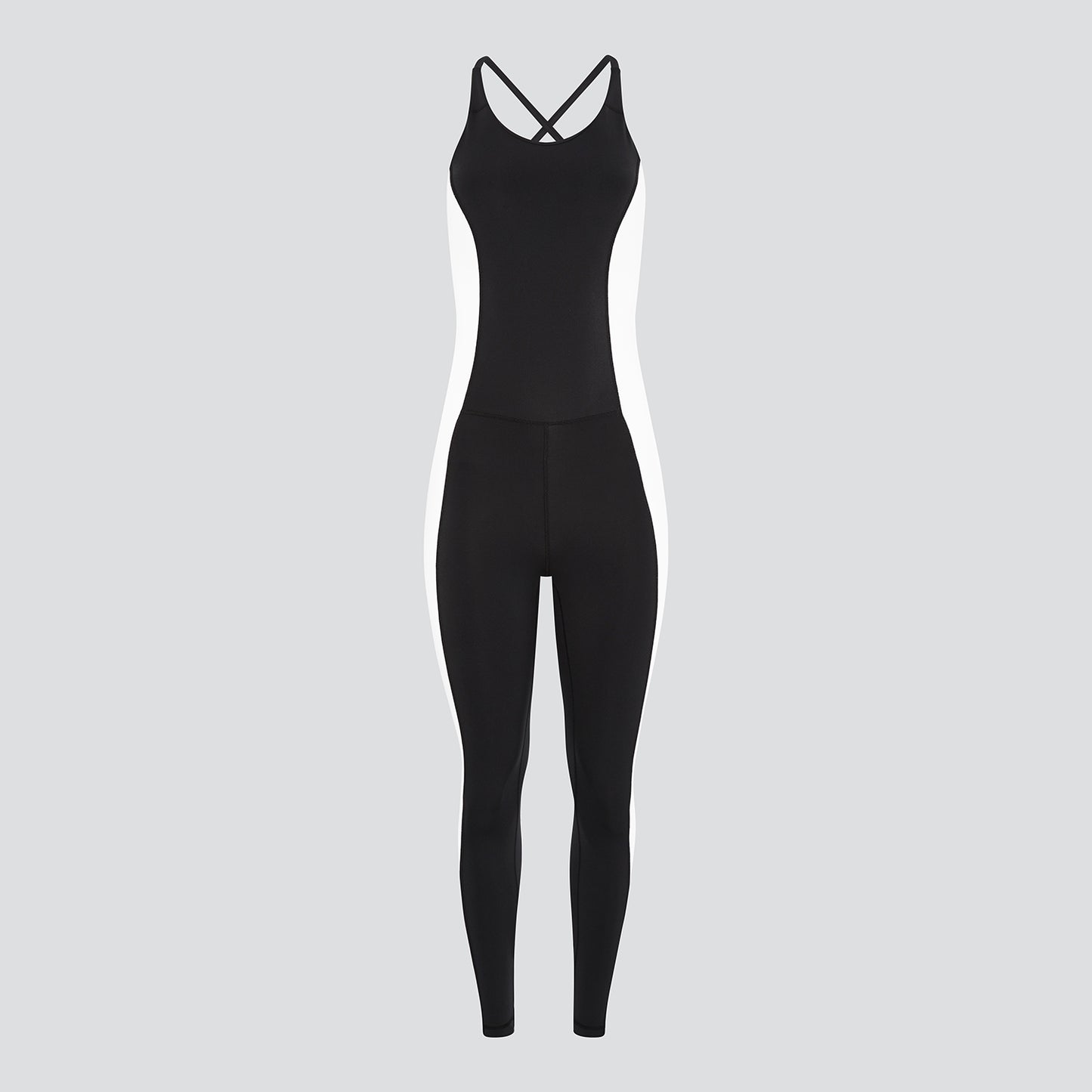 Sustainable Long Unitard with side panels