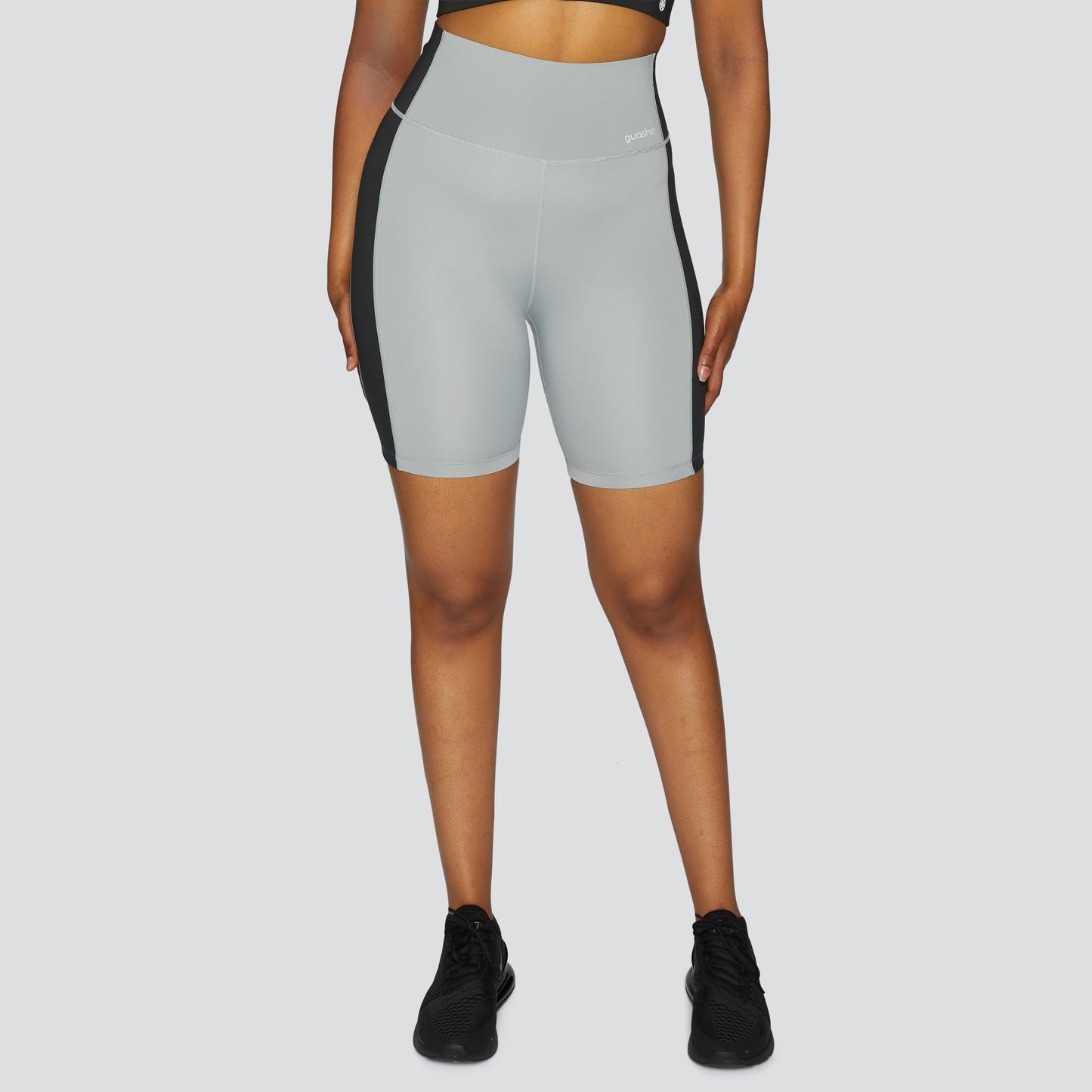Freedom Sustainable biker Shorts - Grey & Black